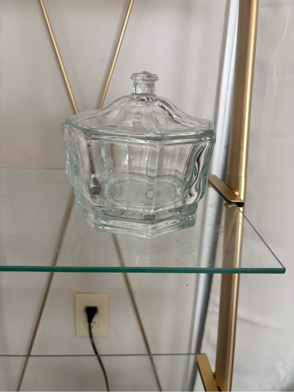 Vintage Indiana Glass candy dish